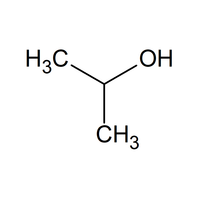 Summenformel von Isopropanol (C3H8O)