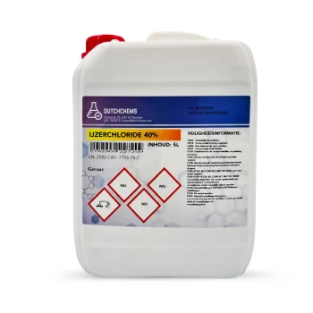 DutchChems Eisen(III)-chlorid 40 Prozent 5 Liter