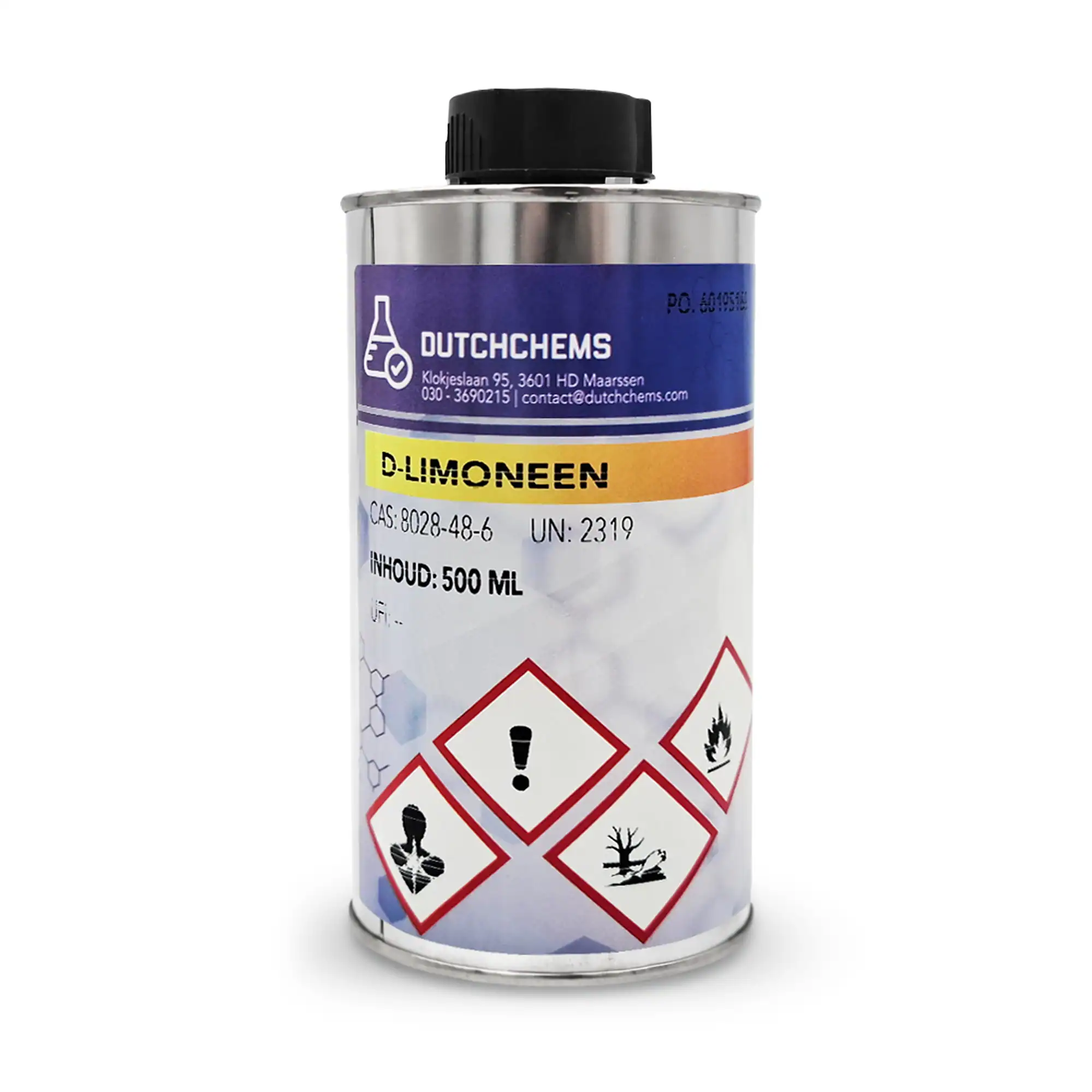 D-limoneen blik van 500 mL