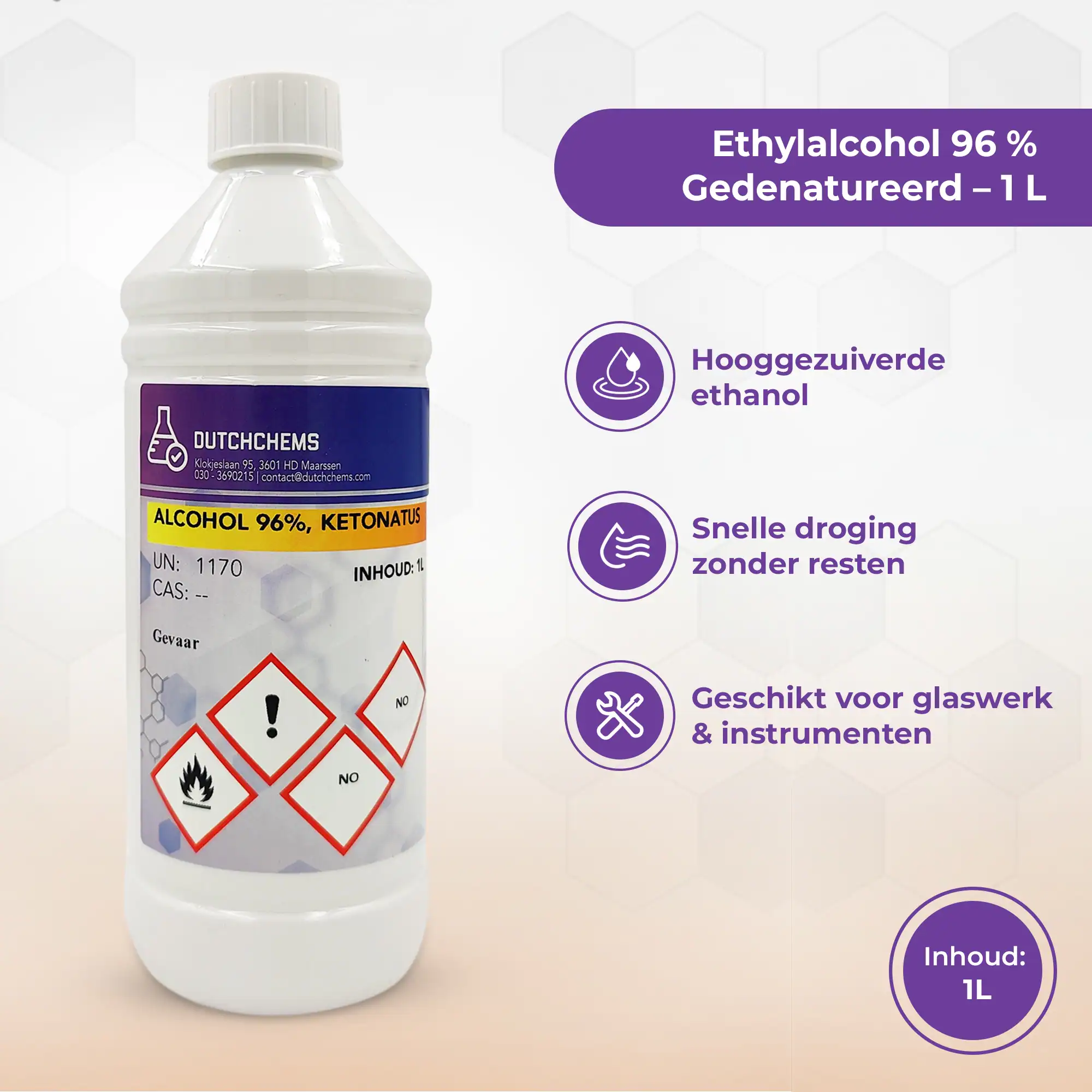 Informationen über Ethanol 96% Ethylalkohol