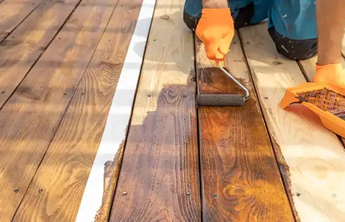 Holz mit Leinöl behandeln