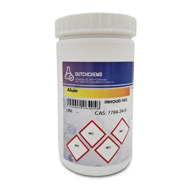 Glas mit 1 kg Alaun von DutchChems