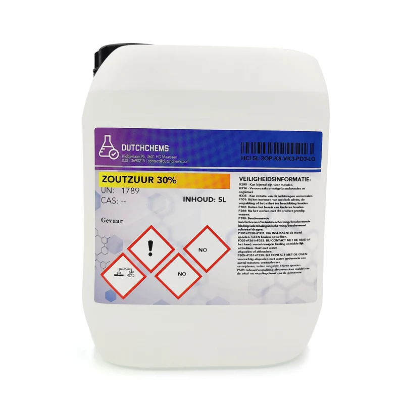 Salzsäure 30% im 5 Liter Kanister