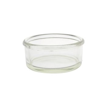 Dicke Kristallisierschale aus Glas