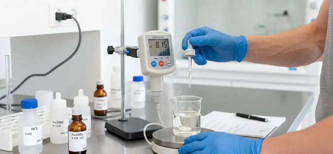 Anwendungsbeispiel zur pH-Korrektur