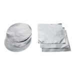 Aluminiumfolienblätter und -rollen für chemische Laborzwecke oder Verpackungen.