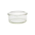 Dicke Kristallisierschale aus Glas