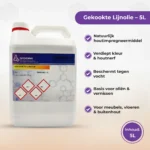 DutchChems Gekochtes Leinöl 5-Liter-Kanister