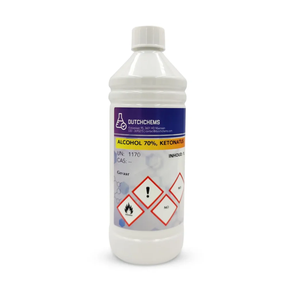 Ethanolalkohol 70% denaturiert, 1 Liter-Flasche