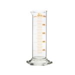 1. Klarglas-Messzylinder für präzise Flüssigkeitsmessung, 1000 ml Fassungsvermögen.