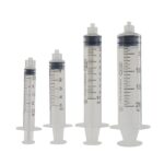 1. Spritzen für präzise chemische Messungen und den Laboreinsatz in verschiedenen Größen.