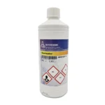 Eine weiße Flasche Boorwater von DutchChems