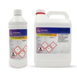 1 Liter- und 5 Liter-Gebinde mit geruchsarmem Ofenbrennstoff