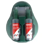 OXXA Bravis 5930 Wandhalterung mit 2 Augenspülflaschen à 500 ml und einem Spiegel