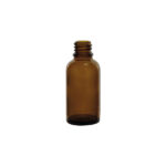 Bernsteinfarbene Glasflasche DIN-18