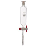 Tropftrichter, zylindrisch, mit PTFE-Absperrventil